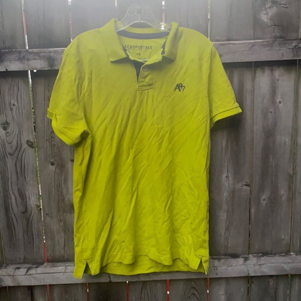 Aeropostale Green Polo shirt sz. L
